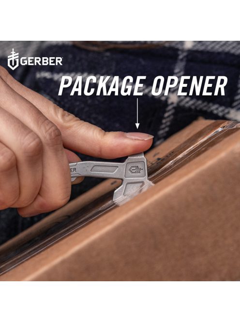 Gerber HATCHET kulcstartóra rögzíthető csomagnyitó, fekete
