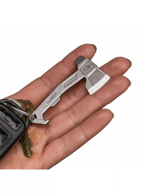 Gerber HATCHET kulcstartóra rögzíthető csomagnyitó, ezüst színű