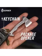 Gerber HATCHET kulcstartóra rögzíthető csomagnyitó, ezüst színű