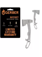 Gerber HATCHET kulcstartóra rögzíthető csomagnyitó, ezüst színű