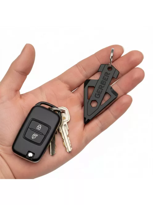 Gerber BROADHEAD kulcstartóra rögzíthető multifunkciós eszköz, fekete