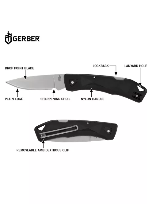 Gerber LST ULTRA zsebkés, övcsipesszel (bliszter) - 25 év garanciával