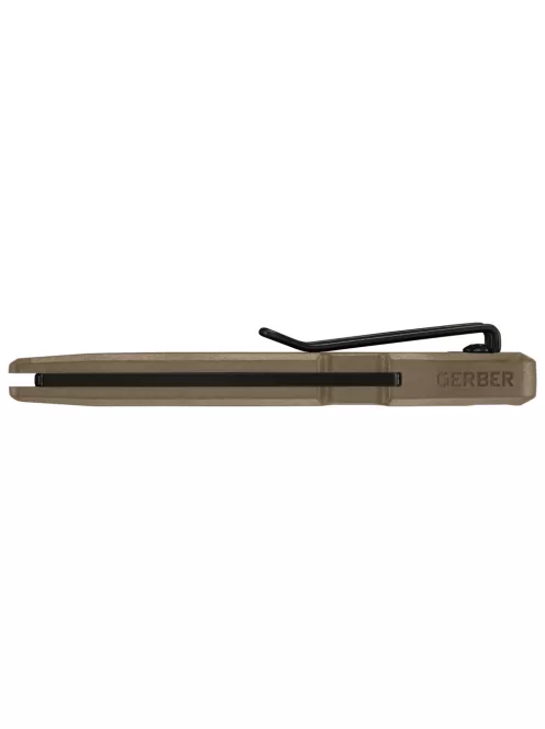 Gerber LST ULTRA zsebkés, övcsipesszel (bliszter), Coyote barna - 25 év garanciával