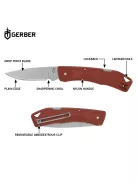 Gerber LST ULTRA zsebkés, övcsipesszel (bliszter), Piros - 25 év garanciával