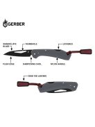 Gerber LST MINI, zsebkés, szürke - 25 év garanciával