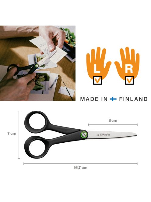Fiskars Functional Form Renew univerzális olló, 17 cm