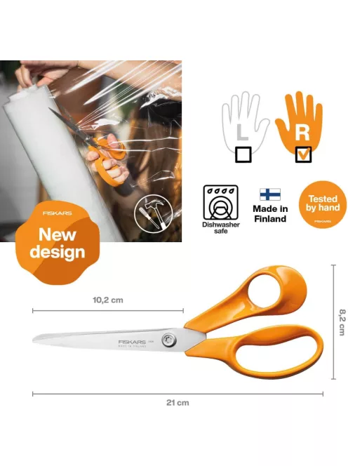 Fiskars Classic univerzális barkácsolló, 21 cm - 25 év garanciával 