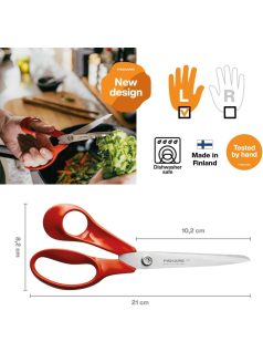   Fiskars Classic univerzális háztartási olló, balkezes, 21 cm - 25 év garanciával 