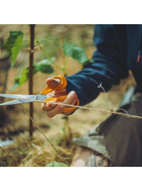 Fiskars Classic nagy univerzális kerti olló, 25 cm - 25 év garanciával