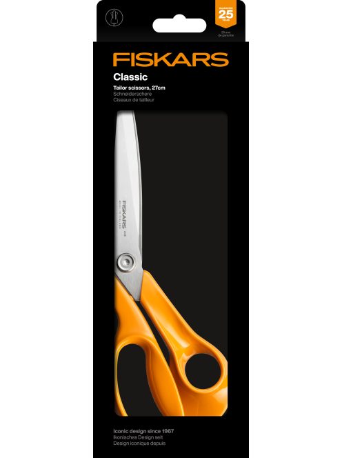 Fiskars Classic szabóolló, 27 cm - 25 év garanciával 