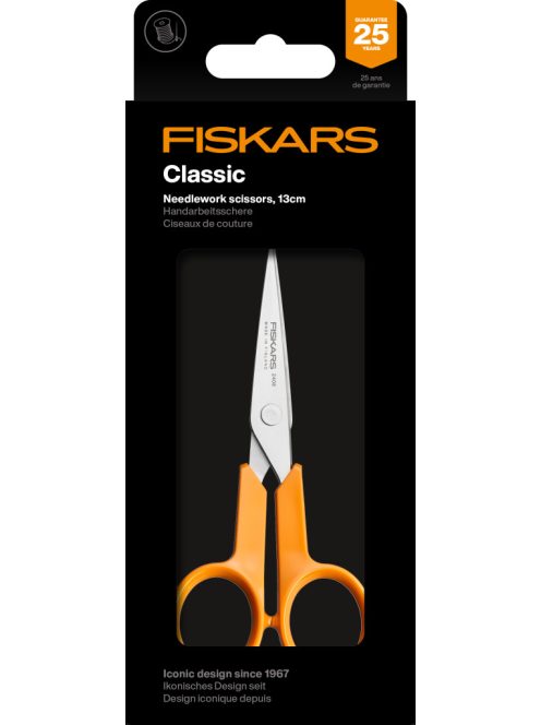 Fiskars Classic varróolló, 13 cm - 25 év garanciával 