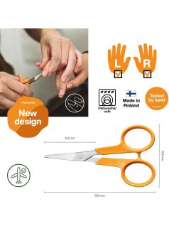   Fiskars Classic körömvágó olló, hajlított, 10 cm - 25 év garanciával 