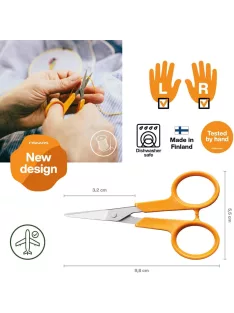   Fiskars Classic kézimunka olló, 10 cm - 25 év garanciával 