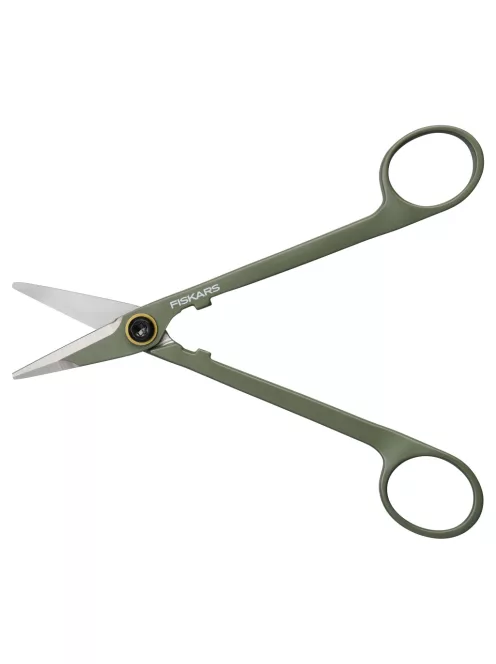 Fiskars Plant Care Növényápoló csípőolló tartóval, olivazöld színű (1075315)