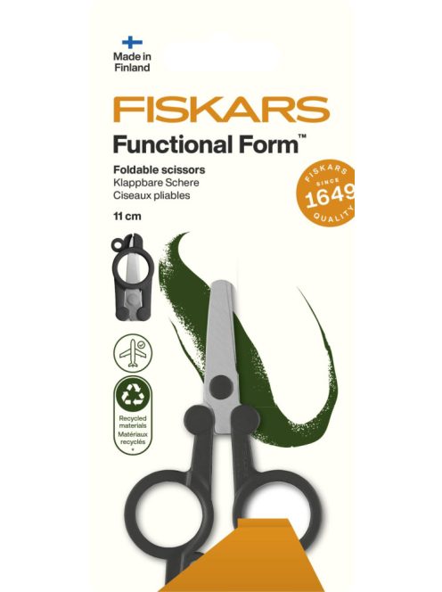 Fiskars FF Renew összecsukható olló 11 cm