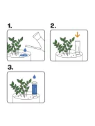 Fiskars Plant Care Automatikus öntözőtüske 3,5 dl-es víztartállyal (1075380)