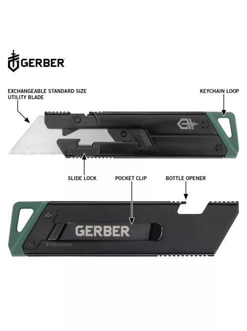 Gerber EAB,SLIM pengekés behúzható trapéz pengével