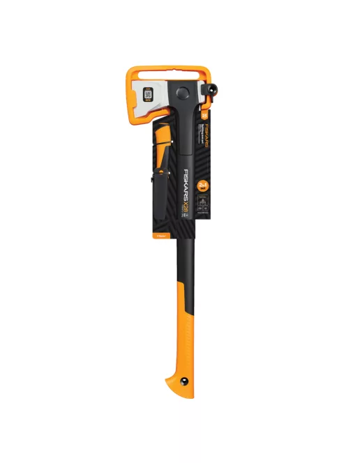 Fiskars X28 hasítófejsze M + univerzális kés - 25 év garanciával (1075434)
