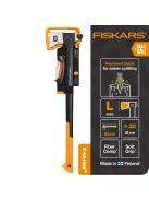 Fiskars X32 hasítófejsze L - 25 év garanciával +  SW68 összecsukható fűrész (1075435)