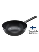 Fiskars Hard Face wok, 28 cm, kerámiabevonatos