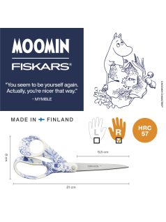 Fiskars Moomin általános olló, Haru, 21 cm