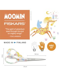 Fiskars Moomin általános olló, Party, 21 cm