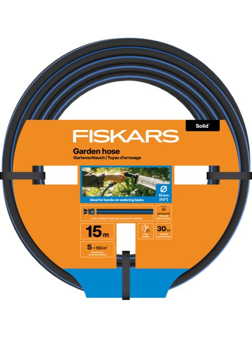 Fiskars Solid™ locsolótömlő 13 mm (1/2) 15 m