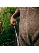Fiskars Ergonomic™ gereblye, fém fejjel ívelt nyéllel
