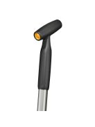 Fiskars Ergonomic™ gereblye, fém fejjel ívelt nyéllel