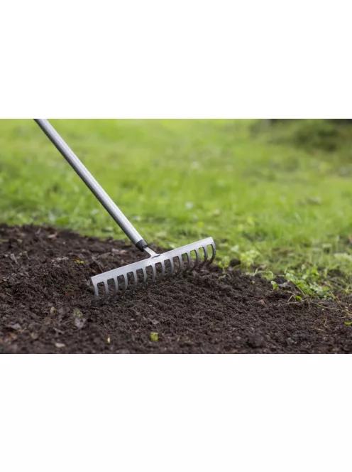 Fiskars Ergonomic™ gereblye, fém fejjel