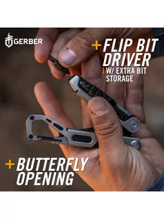   Gerber Stakeout Dive Kombinált szerszám, ezüst - 25 év garanciával (1077539)