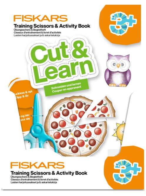 Fiskars Kezdő olló és foglalkoztató könyv 3+
