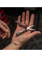 Gerber DIME kulcstartóra rögzíthető multiszerszám, bordó-fekete (Mini csomagolás)