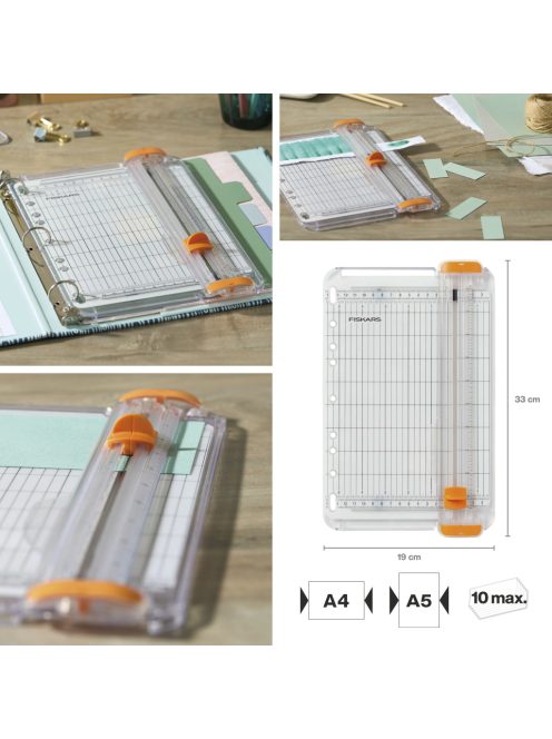 Fiskars SureCut™ vágóasztal A5, papírhoz