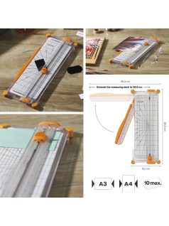 Fiskars SureCut™ Papír Vágóasztal A4, keskeny talppal