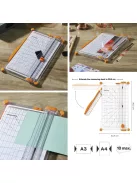 Fiskars SureCut™ Papír Vágóasztal A4, széles talppal