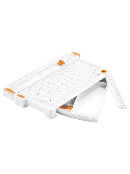 Fiskars SureCut™ Papír Vágóasztal A4, tároló rekesszel