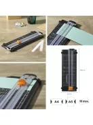 Fiskars SureCut™ Papír Vágóasztal A5, 30% újrahasznosított anyagból (1077983)