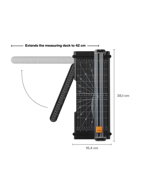 Fiskars SureCut™ Papír Vágóasztal A4, 30% újrahasznosított anyagból