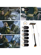 Fiskars X-series™ autós hóseprű/lehúzó és jégkaparó, forgatható fejjel, teleszkópos, XL (1078492)