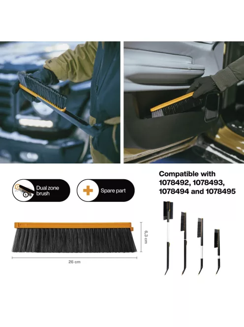 Fiskars X-series™/Plus™ pót seprűfej (1078498)