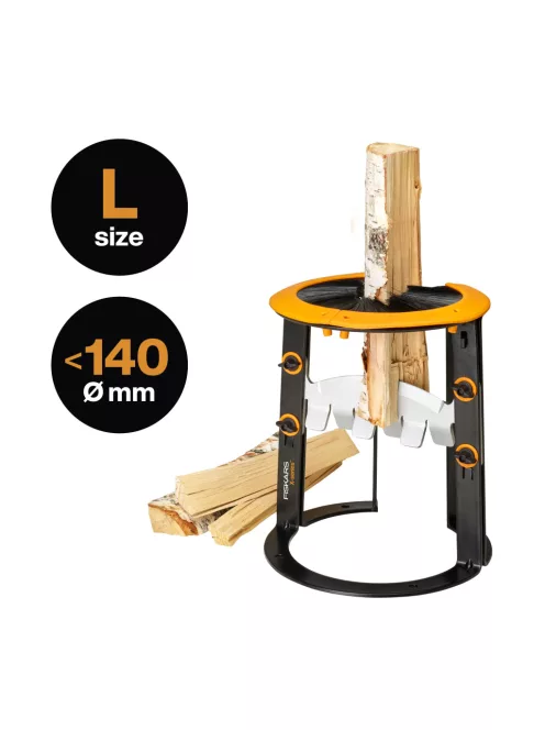 Fiskars X-series™ tüzifa hasító állvány L, gyújtós készítéshez + hordtáska (1079156)