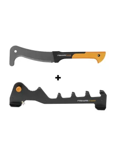   Fiskars X-series™ gyújtós készítő készlet (fali állvány + gallyazókés) (1079159)