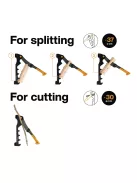 Fiskars X-series™ gyújtós készítő készlet (fali állvány + gallyazókés) (1079159)