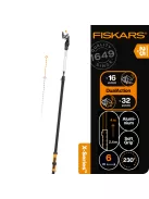 Fiskars X-series™ DualAction UPX96 teleszkópos magassági ágvágó, bypass - 25 év garanciával (1080131)