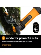 Fiskars X-series™ DualAction UPX96 teleszkópos magassági ágvágó, bypass - 25 év garanciával (1080131)