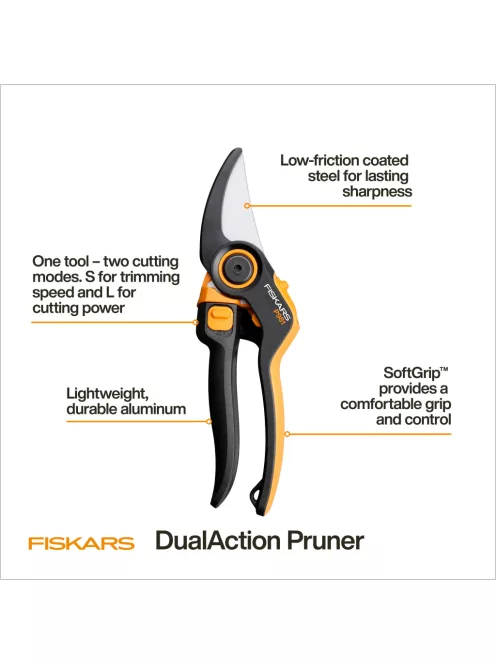 Fiskars X-series™ DualAction P981 metszőolló - 25 év garanciával (1080132)