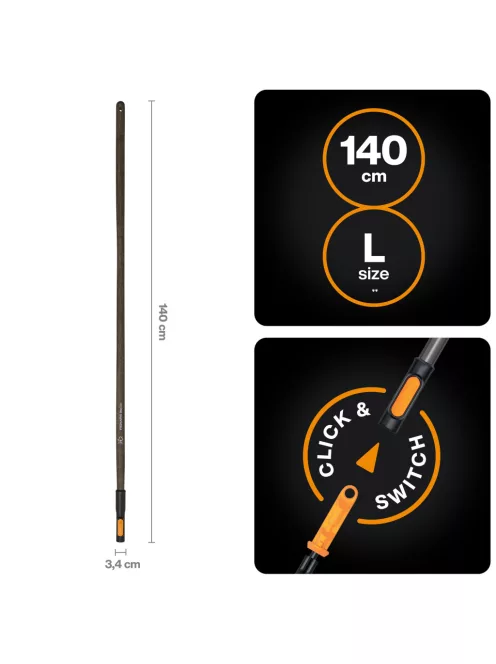 Fiskars OneClick Fa nyél, L FSC (1080549)