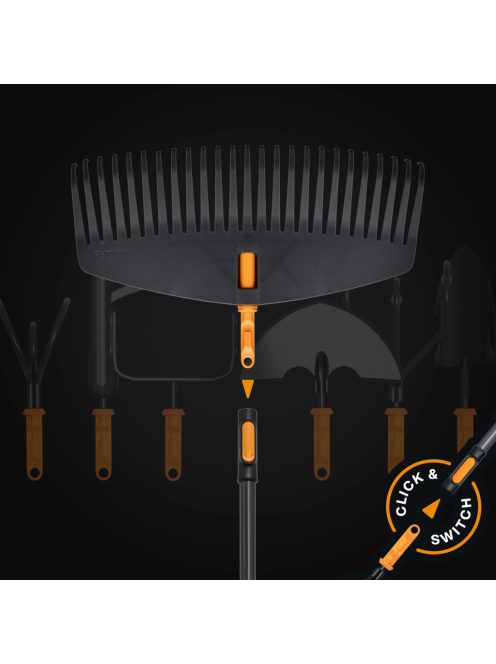 Fiskars OneClick Lombseprű fej, L (1080673)