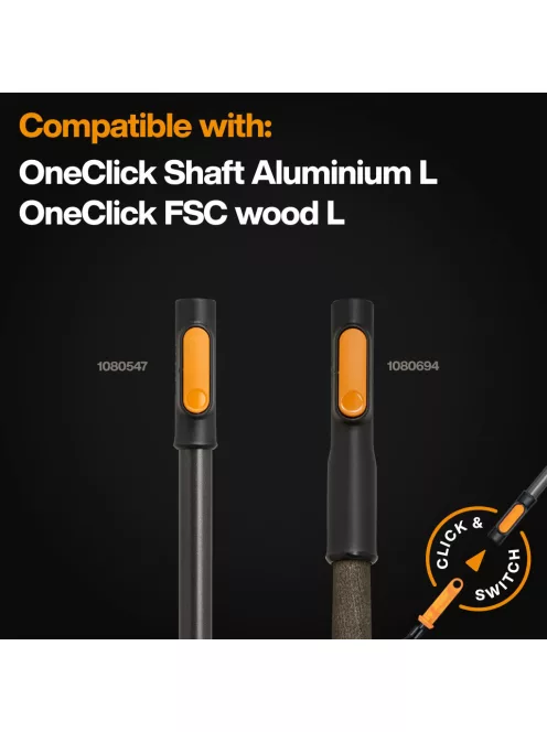 Fiskars OneClick Lombseprű fej, fém (1080675)
